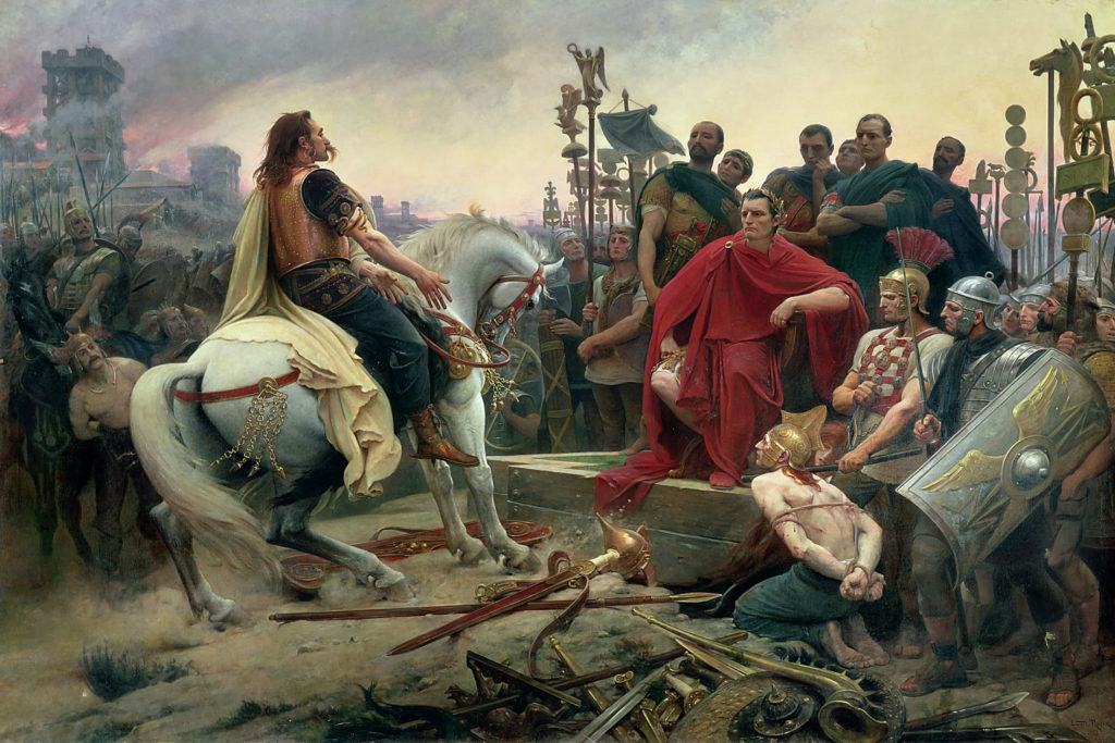 Vercingetorix at the Siege of Alesia by Lionel Royer