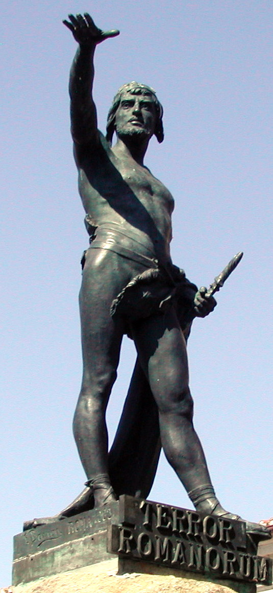 Viriathus - Statue of Viriato, at Zamora, Spain